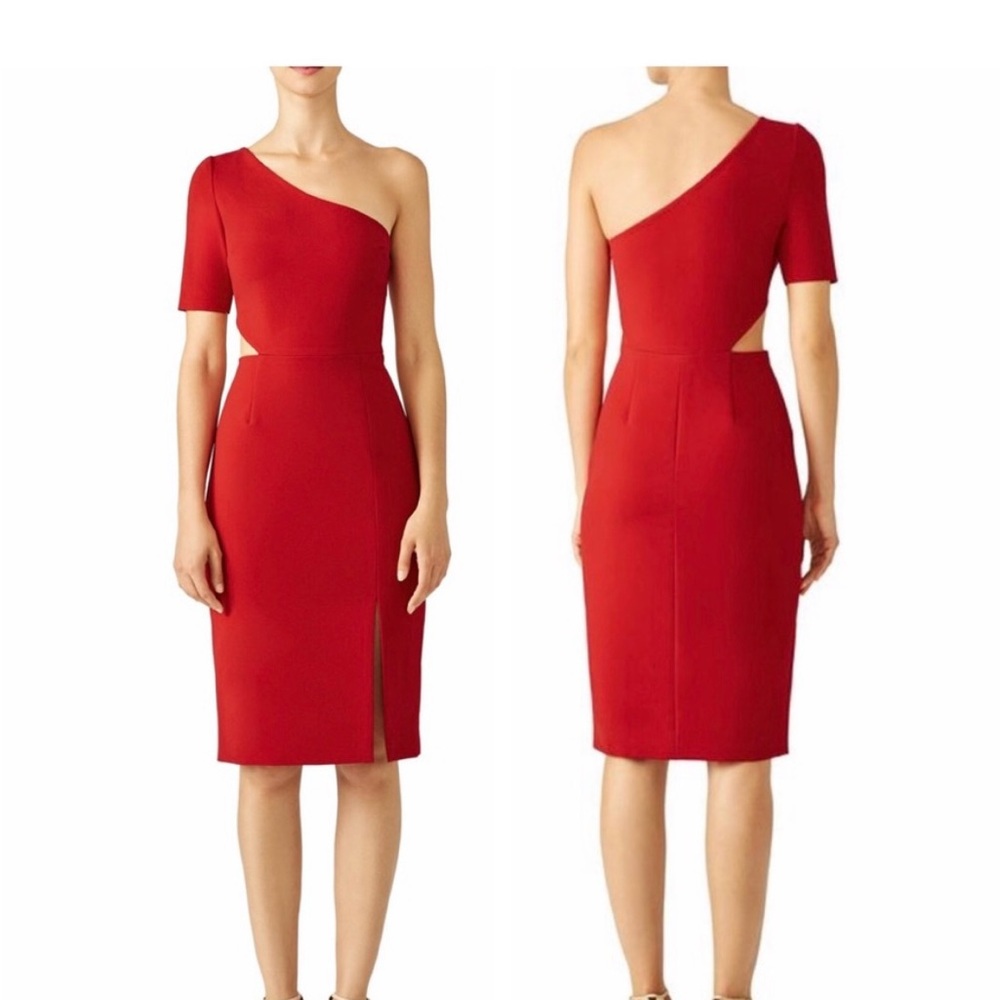 JILL Jill Stuart Cutout One Sleeve Dress Size 2